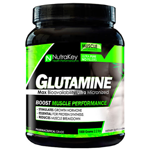 Nutrakey, L-GLUTAMINE, 1000 Grams