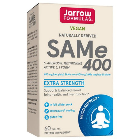 Jarrow Formulas, SAM-e 400, 400 Mg, 60 Tabs