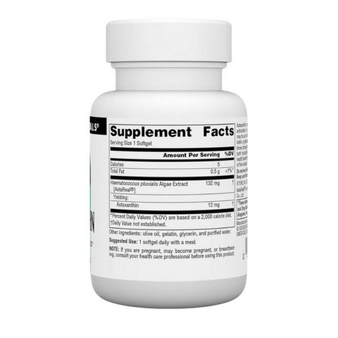 Source Naturals, Astaxanthin, 12 mg, 30 Softgel
