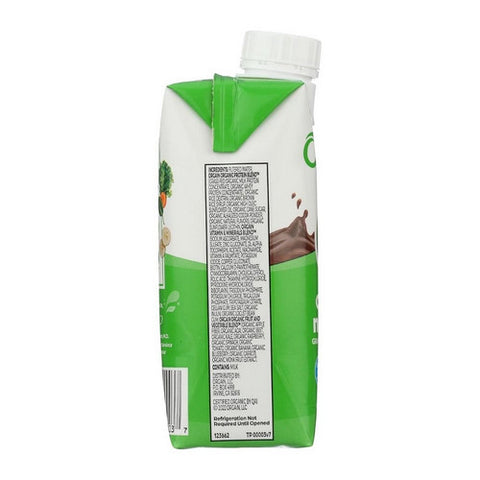Orgain, Organic Nutrition Shake Creamy Chocolate, 11 Oz(Case Of 12)