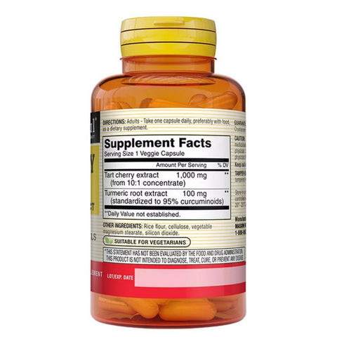 Mason, Tart Cherry Extract With Turmeric, 1,000 mg, 60 Caps