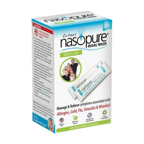 Nasopure, Refill Kit, 40 Packets