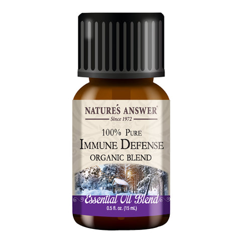 Nature's Answer, Organic Essential Oil, Immune Defense 0.5 oz