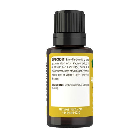Nature's Truth, Essential Oil Frankincense, 0.51 Oz