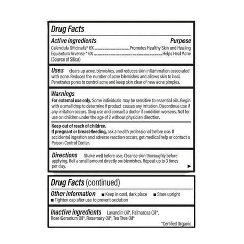 Forces of Nature, Acne Pimple Control, 4 ml