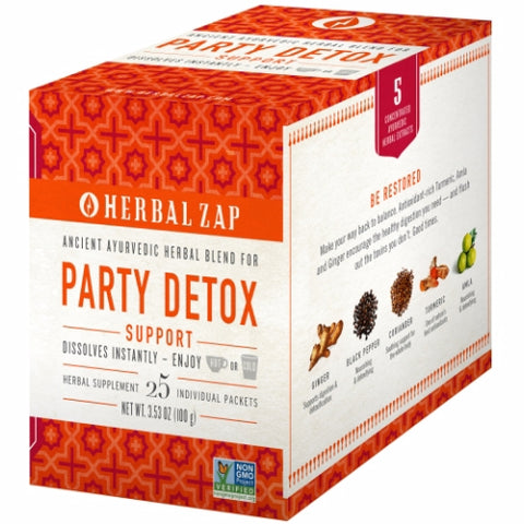 Herbal Zap, Ayurvedic Party Detox Supplement, 25 Count