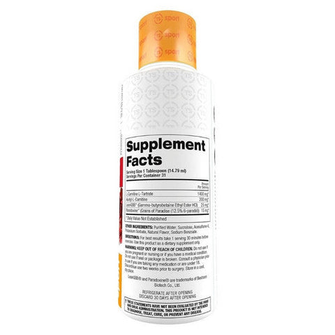 Top Secret Nutrition, Fireball L-Carnitine Igniter, Cherry 16 Oz Top Secret Nutrition