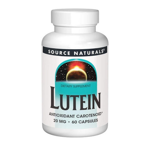 Source Naturals, Lutein With Floraglo, 20 mg, 60 Caps