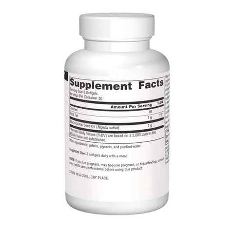 Source Naturals, Black Cumin Seed, 500 mg, 60 Softgels