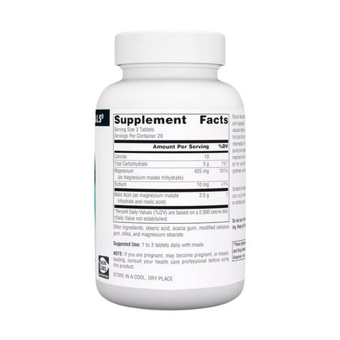 Source Naturals, Malic Acid, 833 mg, 60 Tabs