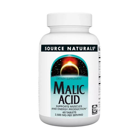 Source Naturals, Malic Acid, 833 mg, 60 Tabs