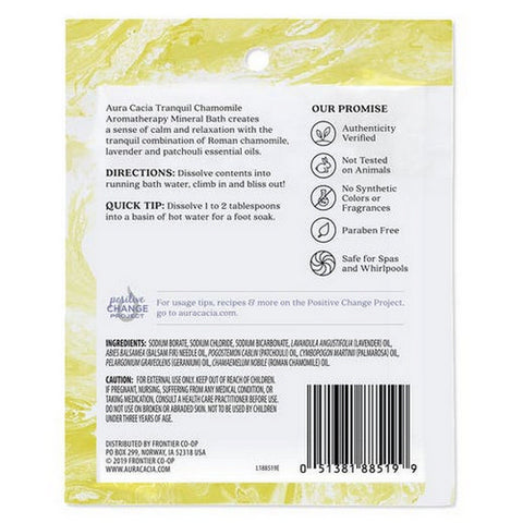 Aura Cacia, Mineral Bath, Tranquility 2.5 Oz