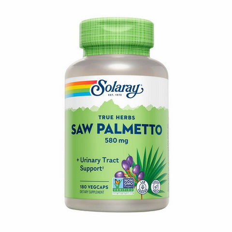 Solaray, Saw Palmetto, 580 mg, 180 Caps