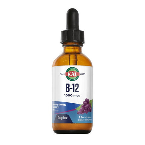 Kal, B12 DropIns Vegetarian Drops Grape, 2 Oz