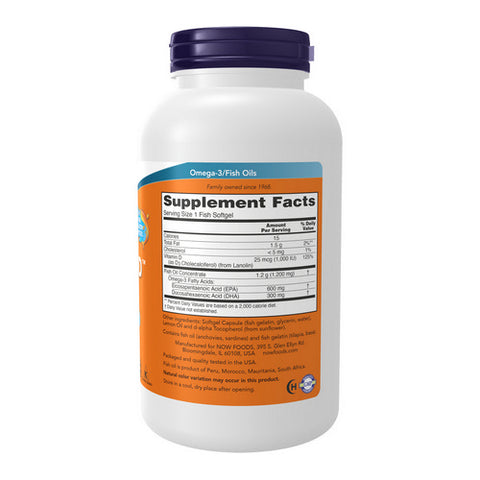 Now Foods, Ultra Omega 3-D, 180 Softgels