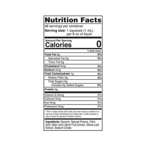 Sweetleaf Stevia, Water Drops, Raspberry Lemonade 1.62 Oz