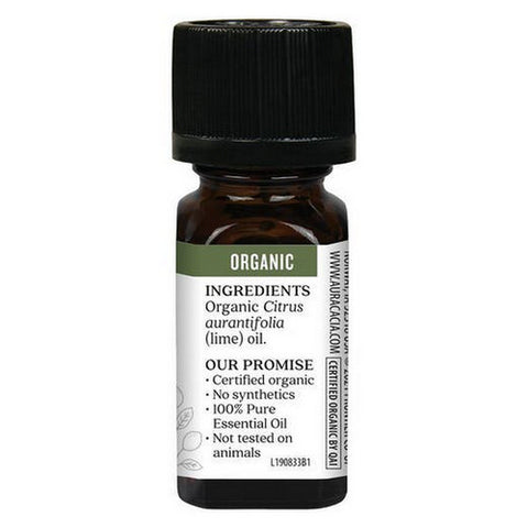 Aura Cacia, Organic Essential Oil, Lime 0.25 Oz