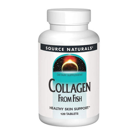 Source Naturals, Collagen From Fish, 120 Tabs
