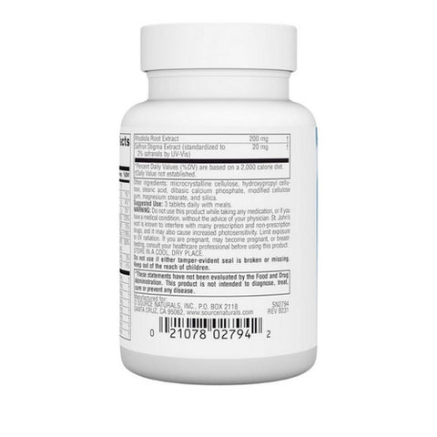 Source Naturals, Serene Science Optimistic, 30 Tabs