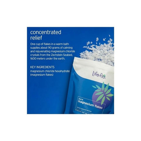 Life-Flo, Pure Magnesium Flakes, 1.65 lb