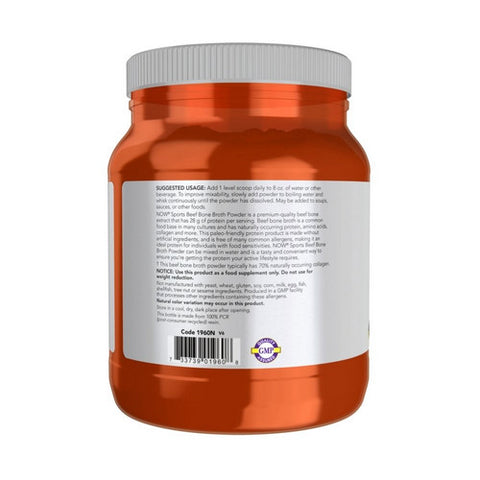 Now Foods, Beef Bone Broth, 1.2 lbs