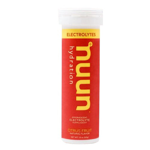 Nuun, Effervescent Electrolyte Supplement, Citrus Fruit 10 Tabs