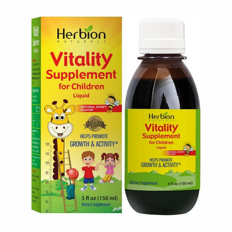 Herbion Naturals, Vitality Supplement For Children With Natural Honey, 5 Oz