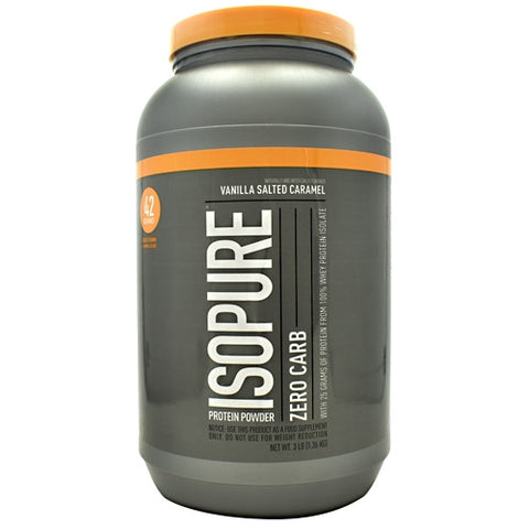 Nature's Best, Zero Carb Isopure Vanilla Caramel, 3 lbs