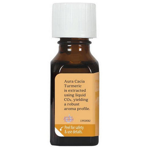 Aura Cacia, Essential Oil Tumeric Extract, 0.5 Oz