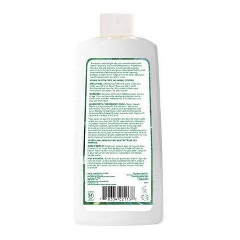Desert Essence, Tea Tree Oil Mouthwash with Spearmint, 16 Oz