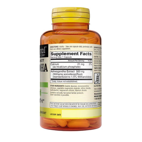 Mason, Ashwaghanda, 60 Tabs