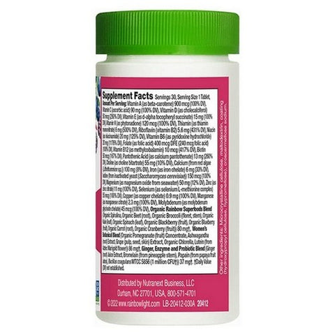 Rainbow Light, Women's One Multivitamin, 30 Tablets