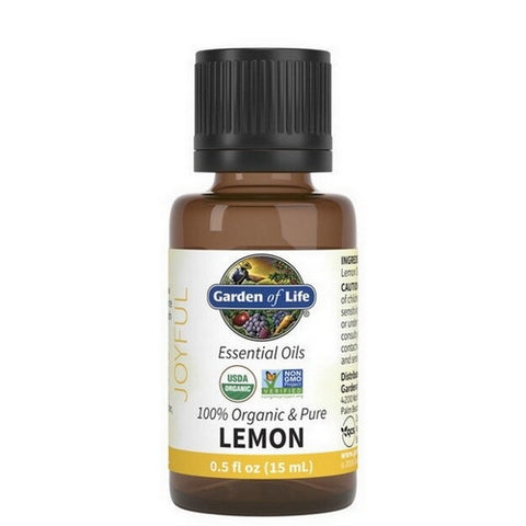 Garden of Life, Organic Essential Oil, Lemon 0.5 Oz