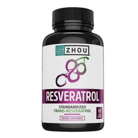 Zhou Nutrition, Resveratrol, 60 Veg Caps
