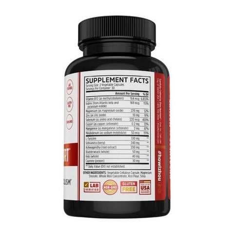 Zhou Nutrition, Thyroid Support with Iodine, 60 Veg Caps