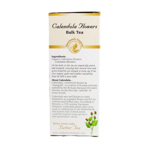 Celebration Herbals, Organic Calendula Flowers  Tea, 24 Grams