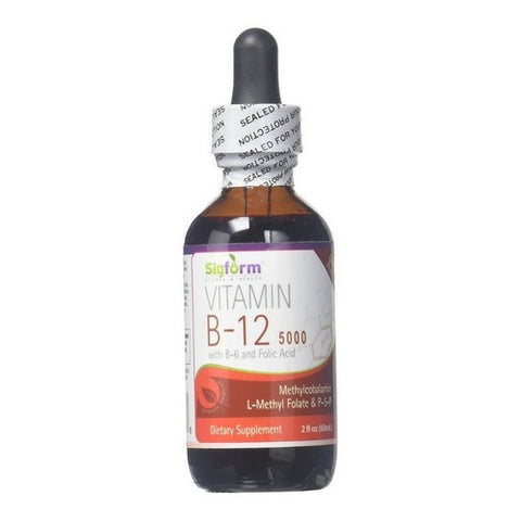 Sigform, Vitamin B12 5000, 5000 mcg, 2 Oz
