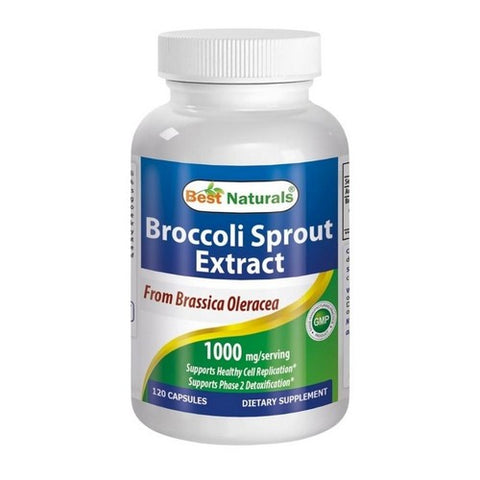 Best Naturals, Broccoli Sprout Extract, 1000 mg, 120 Caps
