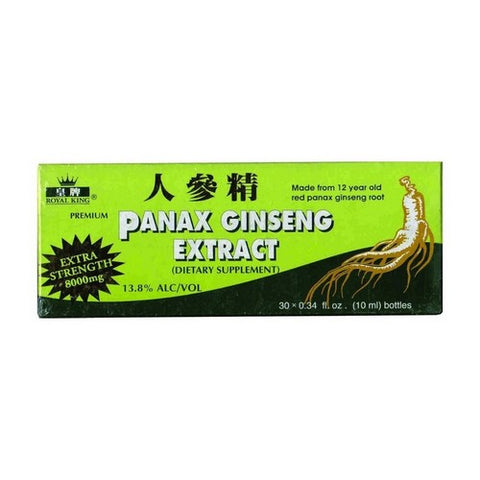 Ginseng Products, Panax Ginseng Alcohol Free, 10 Vials