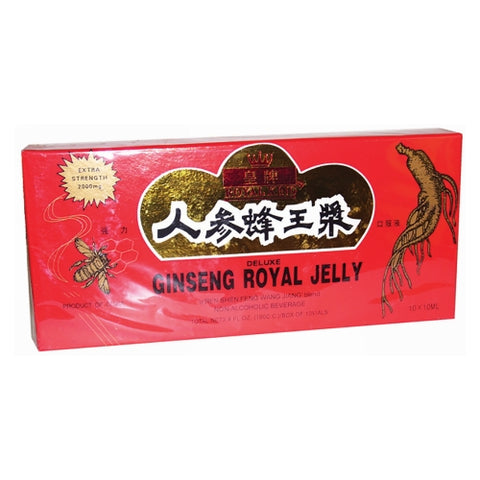 Ginseng Products, Ginseng And Royal Jelly In A Honey Base, 10 Vials