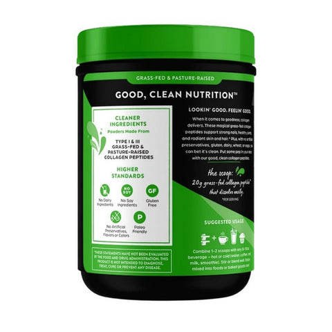 Orgain, Collagen Peptides Protein Powder Grass Fed, 1 lb