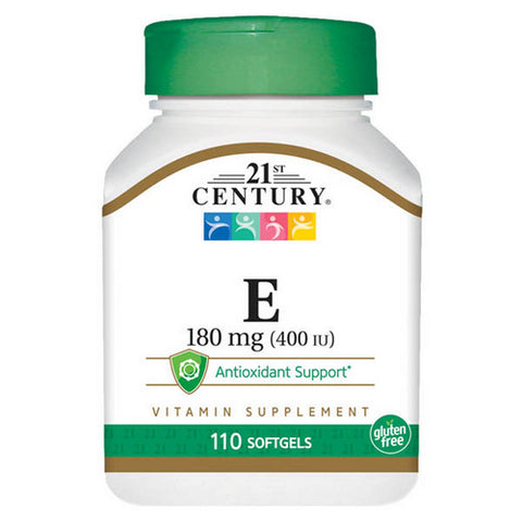 21st Century, E-400, 110 Softgels
