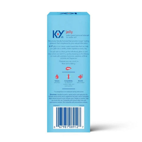 K-Y, Jelly Personal Lubricant, 4 Oz