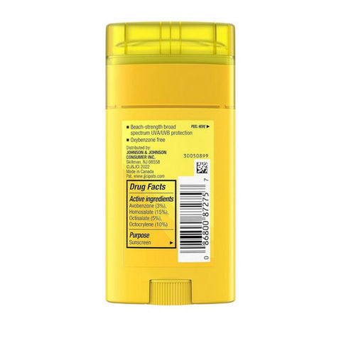 Neutrogena, Beach Defense Water + Sun Protection Sunscreen Stick Spf 50+, 1.5 Oz