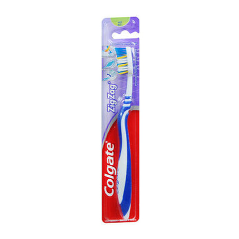 Colgate, ZigZag Toothbrush Medium, 1 Each