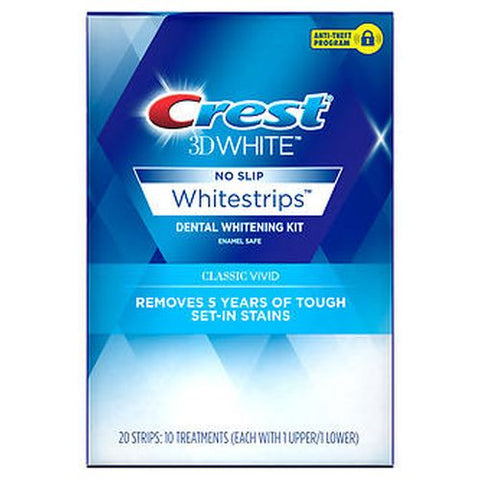 Crest, Crest 3D White No Slip Whitestrips, 10 Each