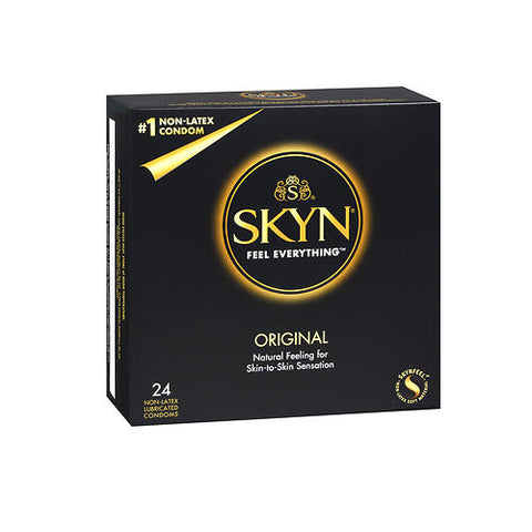Lifestyles, Skyn Original Non-Latex Lubricated Condoms, 24 Each