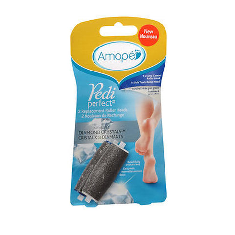 Amope, Pedi Perfect Replacement Roller Heads, 2 Each