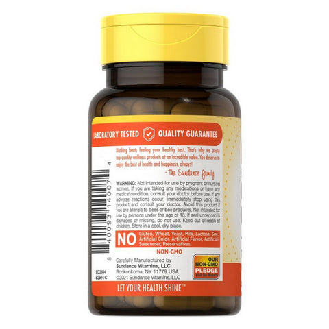 Sundance, Vitamins Super Ginseng Complex Plus Royal Jelly Quick Release Capsules, 50 Caps