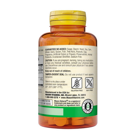 Mason, Vitamin B-1, 100 mg, 100 Tabs